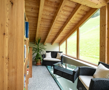 Conservatory and playground